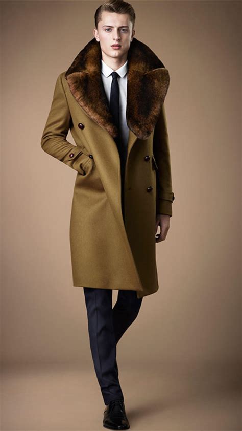 burberry men jacket fall winter 2017|Burberry men's overcoat.